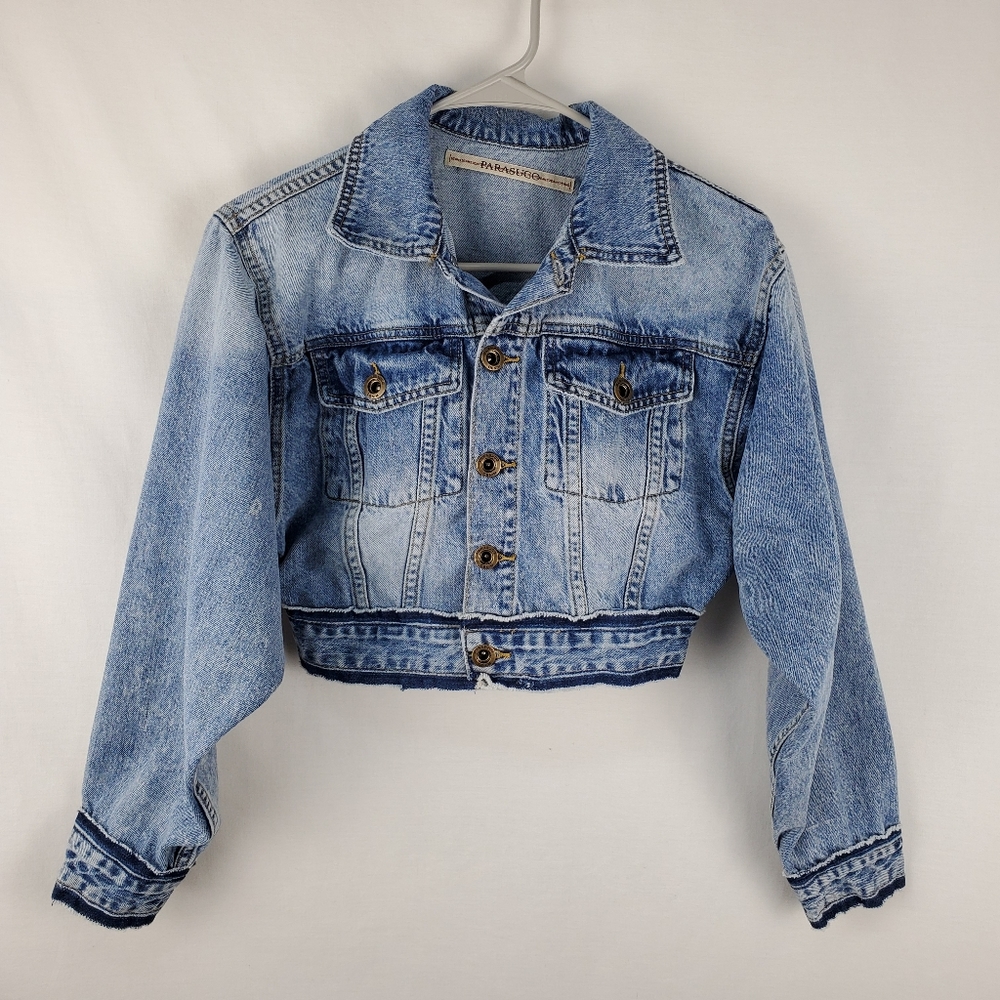 Parasuco cropped denim jacket